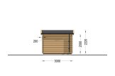 Friggebod MALTA (34 mm), 3x3 m, 9 m² specification 4