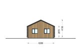 Fritidshus NICOLE S (Isolerad, 66 mm + fasadbeklädnad), 66 m² specification 5