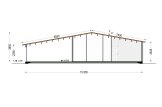 Fritidshus RIVIERA S (44+44 mm), 130 m² specification 6