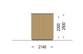 Friggebod PREMIUM (34 mm + fasadbeklädnad), 3x2 m, 6 m² specification 5