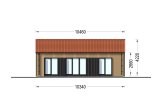 Fritidshus SELENE (Isolerad, 66 mm + fasadbeklädnad), 53 m² specification 2
