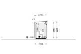 Bastuhus OKO (34 mm + fasadbeklädnad), 2.3x1.6 m, 2.7 m² specification 6