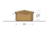 Enkelgarage CLASSIC (34 mm), 4x7.5 m, 30 m² specification 4