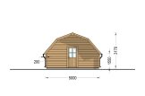 Enkelgarage BARN (44 mm), 5x6 m, 30 m² specification 4