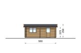 Enkelgarage CLASSIC (34 mm), 4x6 m, 24 m² specification 3