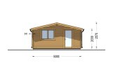 Attefallshus DREUX (34 mm), 5x4 m, 18 m² specification 2
