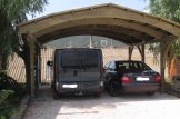 Dubbel carport i trä BETSY DUO 6,2x6 m customer 3
