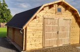 Enkelgarage BARN (44 mm), 5x6 m, 30 m² customer 1