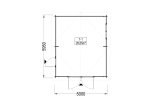 Enkelgarage CLASSIC S (44 mm), 5x6 m, 30 m² specification 1