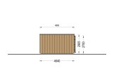 Fritidshus PREMIUM S (Isolerad, 34 mm + fasadbeklädnad), 10,5x4,5 m, 47 m² specification 5