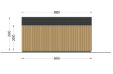 Attefallshus PIA S (34 mm + fasadbeklädnad), 5x5 m, 25 m² specification 3