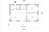 Fritidshus SELENE S (44 mm + fasadbeklädnad), 63 m² specification 1