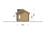 Friggebod CLOCKHOUSE (34 mm), 4x3 m, 12 m² specification 5
