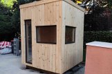 Friggebod PREMIUM L (isolerad, 34 mm + fasadbeklädnad), 2x2 m, 4 m² customer 1