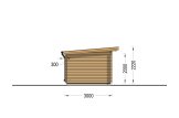 Friggebod MALTA (34 mm), 3x3 m, 9 m² specification 3