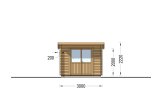 Friggebod MALTA (34 mm), 3x3 m, 9 m² specification 2