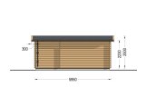 Friggebod OAK (34 mm), 6x3 m, 16 m² specification 4