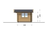 Friggebod LILLE (44 mm), 4x3 m, 12 m² specification 5
