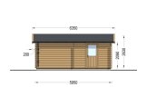 Enkelgarage CLASSIC S (44 mm), 5x6 m, 30 m² specification 3