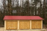 Trippelgarage TRIO (44 mm), 9x6 m, 54 m² customer 3