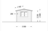 Friggebod OAK (44 mm), 6x3 m, 18 m² specification 5