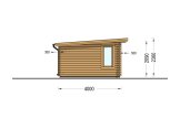 Attefallshus ESSEX (44 mm), 5x4 m, 20 m² specification 3