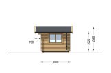 Friggebod WISSOUS (44 mm), 5x3 m, 15 m² specification 5