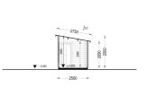 Bastuhus VIGOR (44 mm), 5.3x2.5 m, 4.9 m² specification 6