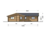 Fritidshus ADELE S (Isolerad, 44+44 mm), 60 m² specification 2
