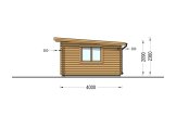 Attefallshus DREUX F (34 mm), 5x4 m, 18 m² specification 5