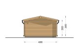 Friggebod LILLE (44 mm), 4x3 m, 12 m² specification 4