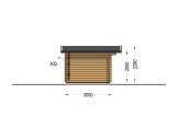 Friggebod PETER (34 mm), 3x3 m, 9 m² specification 3