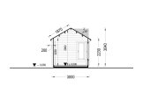 Friggebod CLOCKHOUSE (34 mm), 4x3 m, 12 m² specification 6