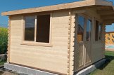 Attefallshus LILLE (44 mm), 5x5 m, 25 m² customer 3