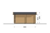 Attefallshus OSLO (34 mm), 5x4 m, 20 m² specification 4