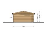 Enkelgarage CLASSIC (44 mm), 5x6 m, 30 m² specification 4