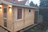 Bastustuga ELDA (44 mm), 2,5x2,9 m, 7 m² customer 1