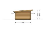 Attefallshus DREUX F (34 mm), 5x4 m, 18 m² specification 3