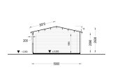 Enkelgarage CLASSIC S (44 mm), 5x6 m, 30 m² specification 6