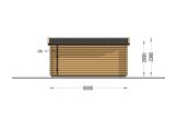 Attefallshus ESSEX (44 mm), 5x4 m, 20 m² specification 4
