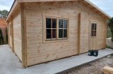 Dubbelgarage ALTERNATIVE (44 mm), 6x6 m, 36 m² customer 1