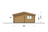 Dubbelgarage ALTERNATIVE (44 mm), 6x6 m, 36 m² specification 5