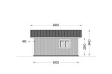 Garage byggsats - dubbelgarage LORA DUO, 6x6 m, 33 m² specification 5