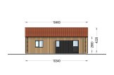 Fritidshus SELENE (Isolerad, 66 mm + fasadbeklädnad), 53 m² specification 4