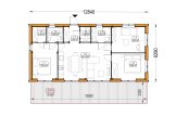 Fritidshus NICOLE S (Isolerad, 66 mm + fasadbeklädnad), 66 m² specification 1