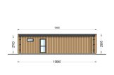 Fritidshus PREMIUM S (Isolerad, 34 mm + fasadbeklädnad), 10,5x4,5 m, 47 m² specification 4