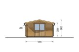Friggebod RENNES (34 mm), 4x3 m, 12 m² specification 2