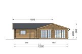 Fritidshus ADELE S (Isolerad, 44+44 mm), 60 m² specification 4