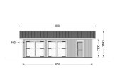 Garage byggsats - dubbelgarage LORA ALT DUO, 9x6 m, 51 m² specification 2