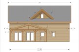 Fritidshus VERA S (44 mm + fasadbeklädnad), 126 m² specification 3